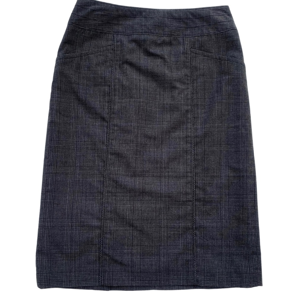 Mossimo Black & Gray Pencil Stretch Skirt Size 8